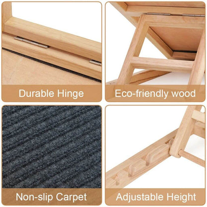 Foldable Wooden Dog Ramp