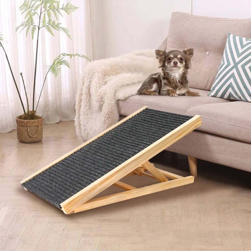 Foldable Wooden Dog Ramp