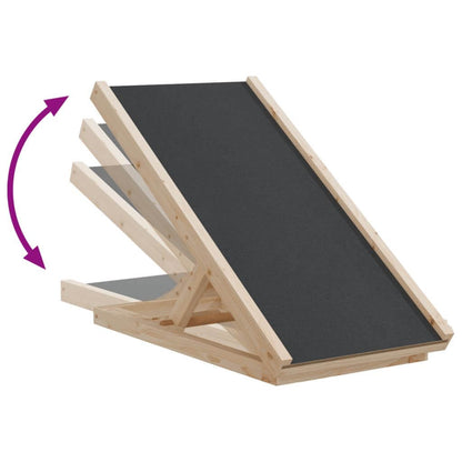 Foldable Wooden Dog Ramp