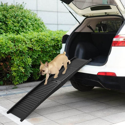 Portable Dog Ramp for Car Black