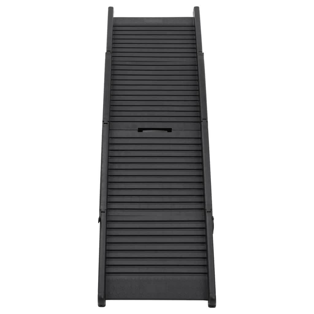 Portable Dog Ramp for Car Black