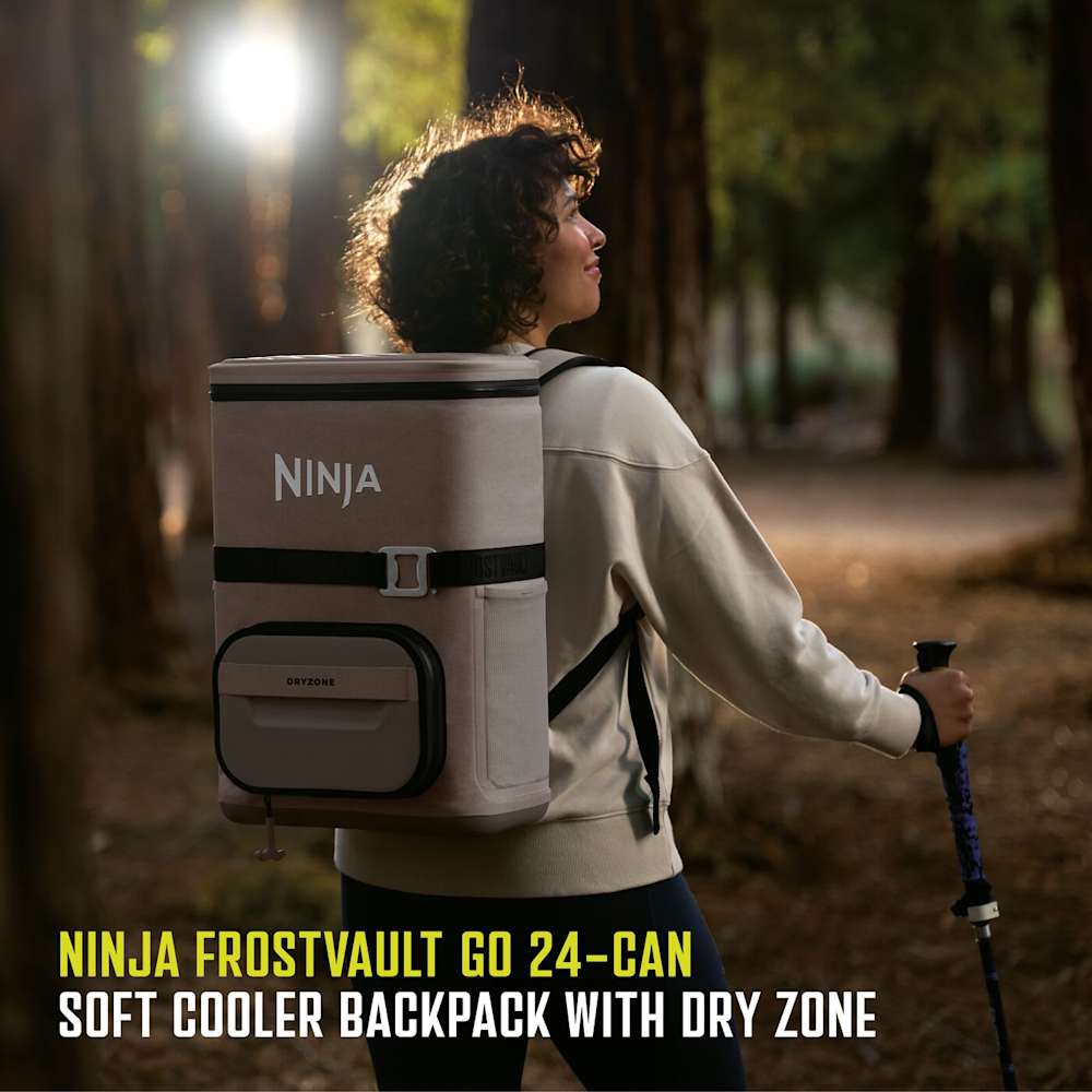 Ninja FrostVault Go 24-Can Soft Cooler Backpack